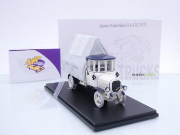 Preview: Autocult 11019-2 # Daimler Marienfelde DR 4.5 Baujahr 1917 " Schenker & Co. mit Plane " 1:43