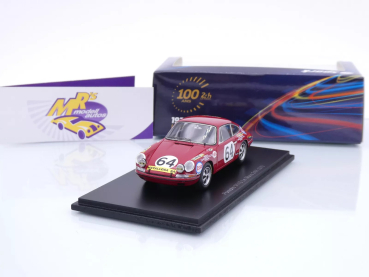 Spark S4412 # Porsche 911S #64 24h Le Mans 1970 " J. Sage - P. Greub " 1:43
