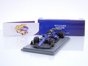 Spark S9525 # Williams Racing FW46 Nr.2 Bahrain GP 2024 " Logan Sargeant " 1:43