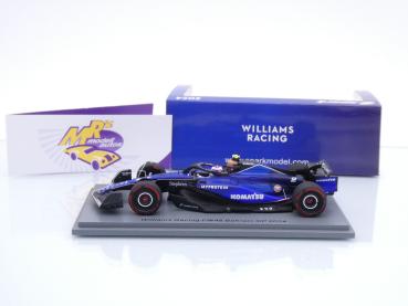 Preview: Spark S9525 # Williams Racing FW46 Nr.2 Bahrain GP 2024 " Logan Sargeant " 1:43