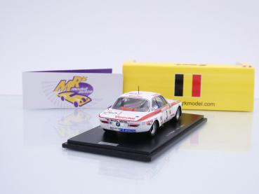Preview: Spark SB640 # BMW 3.0 CSi 24h Spa 1975 " Veedol / J-J Feider - J-M Detrin " 1:43
