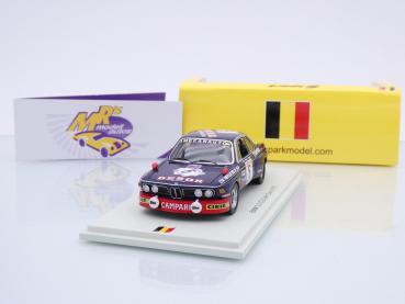 Spark SB641 # BMW 3.0 CSi 24h Spa 1975 " Campari / J. Sauvage - J-P. Rieu " 1:43