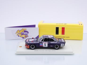 Preview: Spark SB641 # BMW 3.0 CSi 24h Spa 1975 " Campari / J. Sauvage - J-P. Rieu " 1:43