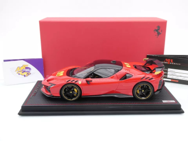 Preview: MR Collection FE041C # Ferrari SF90 XX Stradale Baujahr 2023 " Rosso Scuderia " 1:18