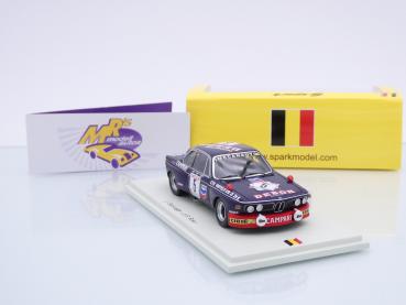 Preview: Spark SB641 # BMW 3.0 CSi 24h Spa 1975 " Campari / J. Sauvage - J-P. Rieu " 1:43