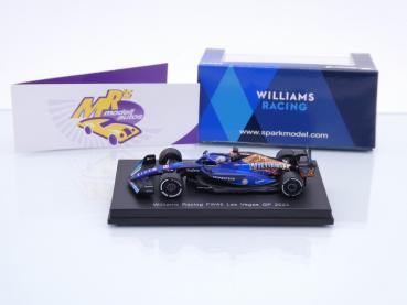 Preview: Sparky Y355 # Williams FW45 F1 Nr.23 Las Vegas GP 2023 " Alex Albon " 1:64