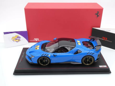 Preview: MR Collection FE041D # Ferrari SF90 XX Stradale Baujahr 2023 " Azzurro Dino " 1:18