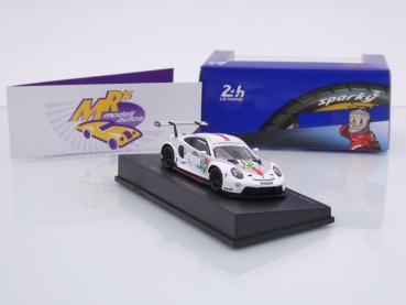 Preview: Sparky Y271 # Porsche 911 RSR-19 Nr.91 4th 24h Le Mans 2021 " Porsche GT - Manthey Racing " 1:64
