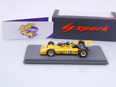 Preview: Spark S7436 # Brabham BT38 F1 #20 4th Hockenheim GP 1972 " Wilson Fittipaldi " 1:43