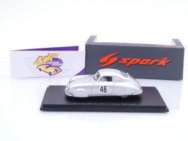 Preview: Spark S5215 # Porsche 356 SL #46 24h Le Mans 1951 " A. Veuillet - Mouche " 1:43