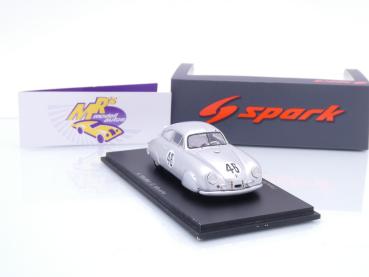 Preview: Spark S5215 # Porsche 356 SL #46 24h Le Mans 1951 " A. Veuillet - Mouche " 1:43