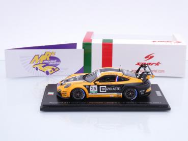 Preview: Spark SI025 # Porsche 911 GT3 Porsche Carrera Cup Champ 2023 " Larry ten Voorde " 1:43