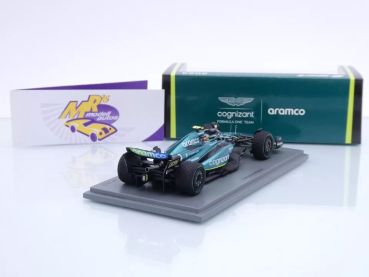 Preview: Spark S8924 # Aston Martin AMR23 F1 Nr.14 Dutch GP 2023 " Fernando Alonso " 1:43