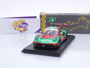 Spark SA287 # Porsche 911 GT3 R #120 FIA GT Macau 2023 " Matteo Cairoli " 1:43