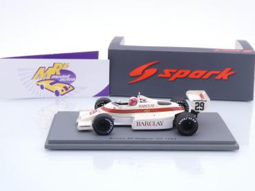 Preview: Spark S5785 # Arrows A6 Cosworth F1 Nr.29 Belgien GP 1983 " Marc Surer " 1:43