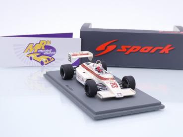 Preview: Spark S5785 # Arrows A6 Cosworth F1 Nr.29 Belgien GP 1983 " Marc Surer " 1:43