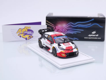 Preview: Spark S6740 # Toyota GR Yaris WRC #18 Rallye Japan 2023 " Katsuta / GAZZO " 1:43