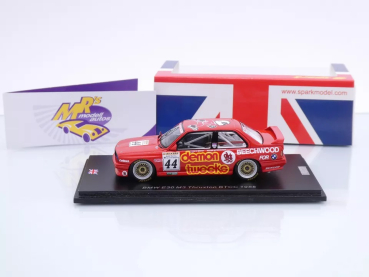 Preview: Spark UK016 # BMW M3 E30 #44 Thruxton BTCC 1988 " Roland Ratzenberger " 1:43