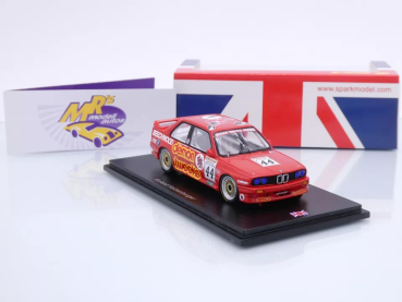 Preview: Spark UK016 # BMW M3 E30 #44 Thruxton BTCC 1988 " Roland Ratzenberger " 1:43