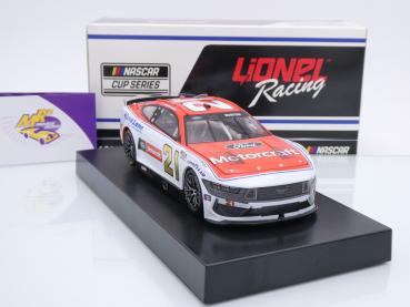 Lionel Racing C212423MOTHB # Ford Mustang Dark Horse NASCAR 2024 " Harrison Burton - Motorcraft " Chrom Startnummer " " 1:24