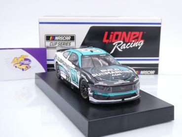 Lionel Racing C602423BSUDR # Ford Mustang Dark Horse NASCAR 2024 " David Ragan - BuildSubmarines.com " Chrom Startnummer " " 1:24