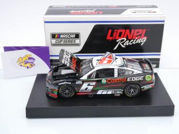 Preview: Lionel Racing CX62423CASBW # Ford Mustang Dark Horse NASCAR 2024 " Brad Keselowski - Castrol Edge " Chrom Startnummer " " 1:24