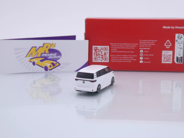 Preview: Herpa 421157 # Volkswagen VW ID.Buzz Baujahr 2022 in " candyweiß " 1:87