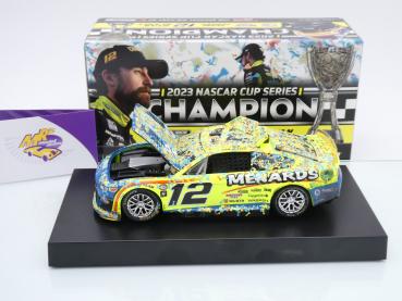 Preview: Lionel Racing C122323MENRBRV # Ford Mustang NASCAR 2023 " Ryan Blaney - Menards / Dutch Boy Phoenix Championship Race Version " 1:24