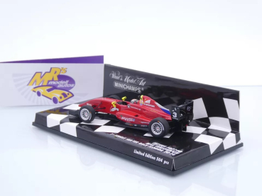 Preview: Minichamps 417140403 # Tatuus FA010B 1st Race Florida 2014 " Max Verstappen " 1:43