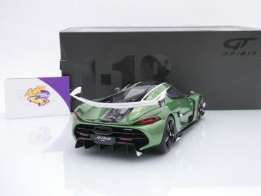 Preview: GT Spirit GT927 # Koenigsegg Jesko Attack Plus Baujahr 2024 " grünmetallic " 1:18