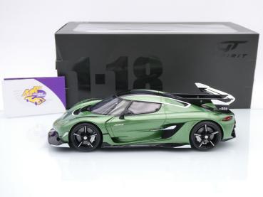 Preview: GT Spirit GT927 # Koenigsegg Jesko Attack Plus Baujahr 2024 " grünmetallic " 1:18