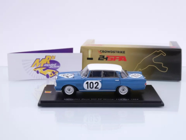Preview: Spark 43SPA1964 # Mercedes-Benz 300 SE Winner 24h Spa 1964 " R. Crevits " 1:43