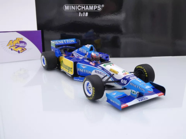 Preview: Minichamps 510953201 # Benetton Ford B195 Win Europe GP 1995 " Michael Schumacher " 1:18