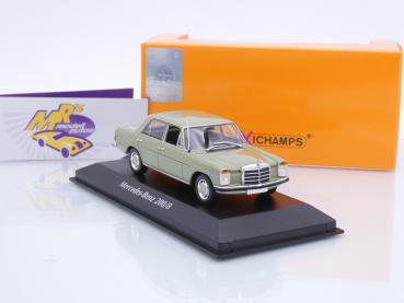 Maxichamps 940034007 # Mercedes Benz 200/8 (W114) Limousine Baujahr 1968 " resedagrün " 1:43