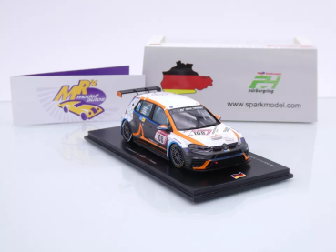 Preview: Spark SG929 # VW Golf 7 GTI TCR #108 24h Nürburgring 2023 " Sharky Racing " 1:43