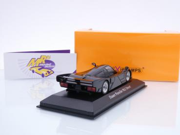 Preview: Maxichamps 940064001 # Dauer Porsche 962 Street Baujahr 1994 in " schwarz " 1:43