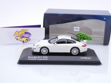 Preview: Minichamps 400065405 # Porsche 911 (997) GT3 + Weihnachtsbaum Baujahr 2006 " Christmas 2024 " 1:43
