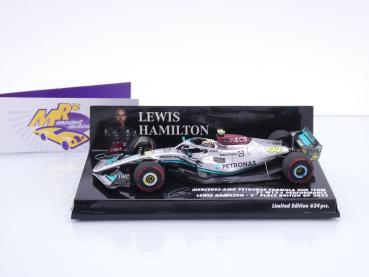 Preview: Minichamps 417221044 # Mercedes-AMG W13 E F1 Nr.44 3rd British GP 2022 " Lewis Hamilton " 1:43