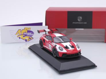 Preview: Spark WAP0202850SGT3 # Porsche 911 (992) GT3 RS #23 Baujahr 2023 rot-weiß " Salzburg " 1:43