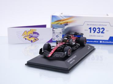 Solido S4317901 # Alfa Romeo C43 F1 #77 10th Kanada GP 2023 " Valtteri Bottas " 1:43