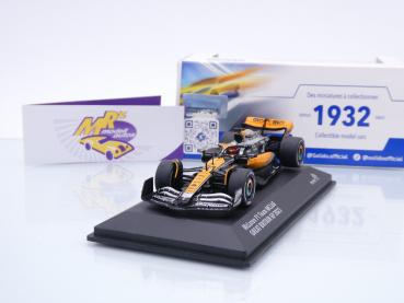 Solido S4317802 # McLaren MCL60 F1 #81 4th Großbritannien GP 2023 " Oscar Piastri " 1:43