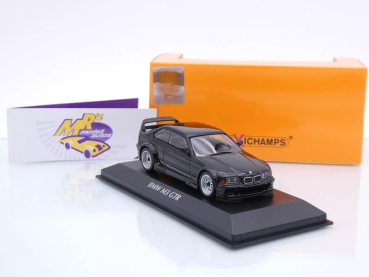 Maxichamps 940023380 # BMW M3 GTR (E36) Streetcar Baujahr 1993 " schwarz " 1:43