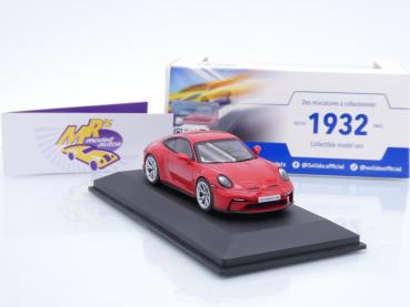 Preview: Solido S4316501 # Porsche 911 (992) Touring Baujahr 2022 " guardsrot " 1:43