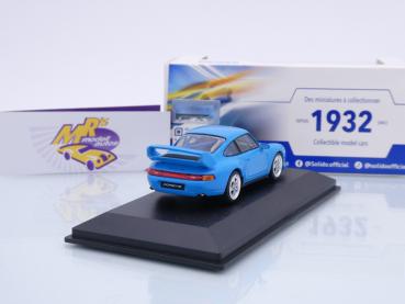 Preview: Solido S4313801 # Porsche 911 (993) Carrera RS Clubsport Baujahr 1995 " hellblau " 1:43