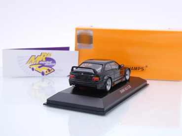 Preview: Maxichamps 940023380 # BMW M3 GTR (E36) Streetcar Baujahr 1993 " schwarz " 1:43