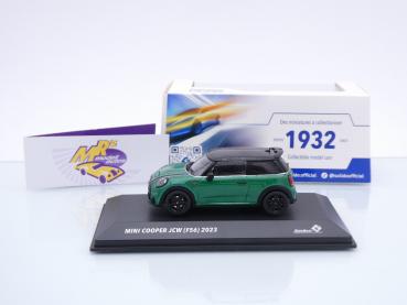Preview: Solido S4315002 # Mini Cooper JCW (F56) Baujahr 2023 " dunkelgrünmetallic-schwarz " 1:43