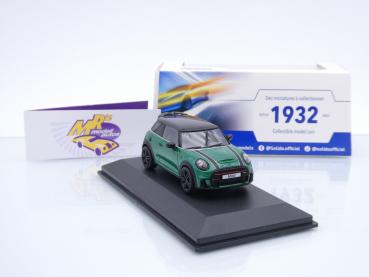 Preview: Solido S4315002 # Mini Cooper JCW (F56) Baujahr 2023 " dunkelgrünmetallic-schwarz " 1:43