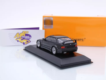 Preview: Maxichamps 940023380 # BMW M3 GTR (E36) Streetcar Baujahr 1993 " schwarz " 1:43