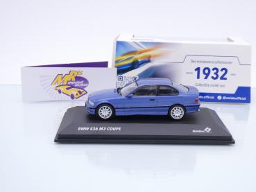 Preview: Solido S4315202 # BMW M3 E36 Coupe Baujahr 1999 " dunkelblaumetallic " 1:43