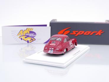 Preview: Spark S6134 # Porsche 356 #95 Rallye Monte Carlo 1954 " S. Schild - Bjoernstad " 1:43